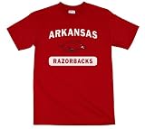 Arkansas Razorbacks 100-Percent Cotton School Spirit Short Sleeve T-Shirt