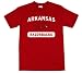 Arkansas Razorbacks 100-Percent Cotton School Spirit Short Sleeve T-Shirt (Large, Cardinal)