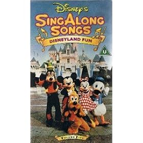 Singalong Songs-Disneyland [VHS]
