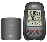 Springfield 91655 Wireless Digital Outdoor Thermometer with Hydrometer and Clock