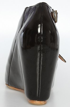 80%20 The Penny Buckle Open Wedge in Black,Shoes for Women from 80%20