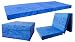 Klappmatratze 80x195x10cm blau Reisebett Gästebett Campingbett NEU