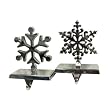 - 2 Pk Stocking Holders-Snowflakes