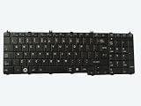 L.F. New Black keyboard for Toshiba Satellite C650 C650D C655 C655D L650 L650D L655 L655D L670 L670D L675 L675D Pro C650 C655 C660 C665 L650 L655 L670 ... Series; part numbers MP-09N13US-698 PK130CK2A00 V000210270 NSK-TN0SV ... Laptop / Notebook US Layout Matte