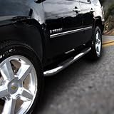 Side Steps, Black for Honda Pilot 2009 - 2012 by BlackHorse