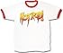 Rowdy Roddy Piper Hot Rod Wrestling White Adult T-shirt Tee