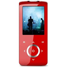 Coby MP705-2GRED MP3 Player with 2-Inch TFT Color LCD, 2GB Flash Memory, FM and Touchpad Control (Red)