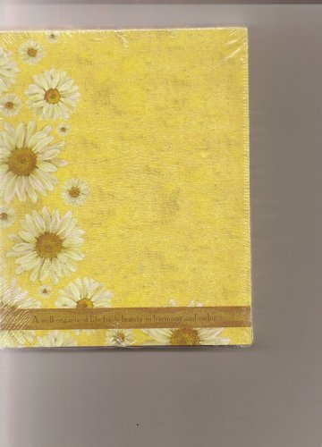 note pad refills 150 sheets lang design DAISIES by tim coffey