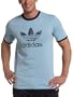 adidas Originals Young Men's Ringer Trefoil Tee