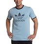 adidas Originals Young Men's Ringer Trefoil Tee