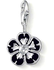 Thomas Sabo Flower Charm, Sterling Silver