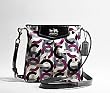 Coach Op Art Madison Crossbody Messenger Bag Swing Pack 43316 Purple Multi