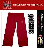 NCAA Nebraska Cornhuskers Red Gelscrubs Pant