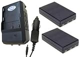SterlingTek's Canon Digital IXUS VII 2 Pack Batteries + Charger Combo