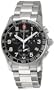Victorinox Swiss Army, Silver Stainless Band Black Dial - Men's Watch 241122