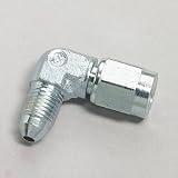 Earl's 966304 Steel 90-Degree -4AN Swivel Female to -4AN Male Adapter
