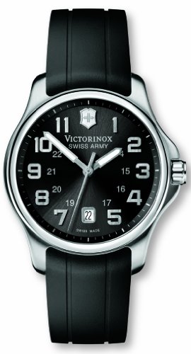 Victorinox Herren-Armbanduhr XL Classic Analog Kautschuk 241357 Preisvergleich