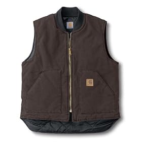 Mens CARHARTT Cotton Sandstone Arctic Vests (ALL COLORS) (Sizes SML - 4XL R T) SPR-SUM... by Carhartt