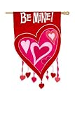 Be Mine Regular Size Applique Flag