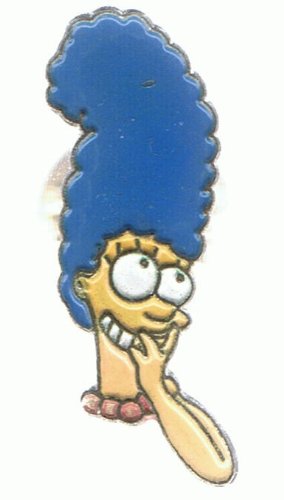 Simpsons - Marge Simpson - Kopf - Pin