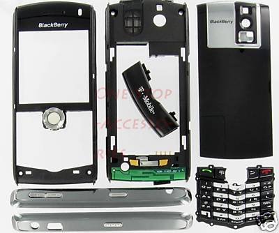 Click here to buy OEM Original Black T-Mobile RIM BlackBerry Pearl 8100 Full Complete Housing Case Cover Faceplate... by Blackberry.