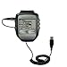Gespultes Hot Sync und USB Daten Kabel Ladegerät mit TipExchange für Garmin Forerunner 205 - von Gomadic