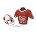 Franklin Sports NCAA Nebraska Cornhuskers Helmet And Jersey Set