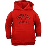 adidas Nebraska Cornhuskers Scarlet Toddler Athletics Hoody Sweatshirt