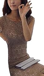 Plus Size Spring Above the Knee Lace Mini Dress 