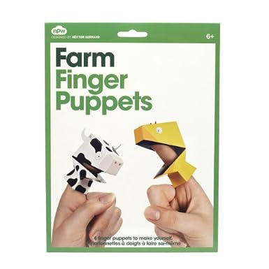 Farm Animals Finger Puppets||AFTVO||RF10F