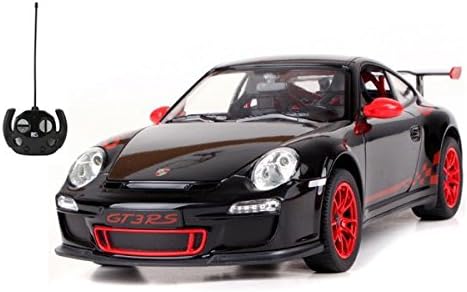 XTR Toys Showcase Select Black Radio Control R/C Porsche GT3 RS 4.0 Models Car Vehicle Hobby Full Function Electric 1:14 Scale Ready to Run RTR 27MHz