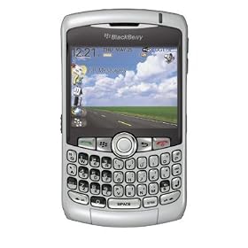 Blackberry Curve 8320 Unlocked GSM Smartphone - WiFi Support, QWERTY Keyboard, Speakerphone, Bluetooth, Instant Messaging, Silver