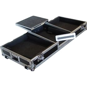 Eurolite DJ Turntable Laptop Coffin Case, 10 inch by 