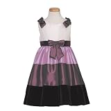 Rare Editions Ivory Purple Velvet Sleeveless Christmas Dress Girl 4-6X