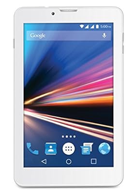 Lava Ivory S 4G Tablet (WiFi and Voice Calling), White-Silver