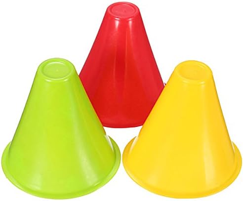 Sports Football Soccer Skating Speed Agility Training Slalom Cones