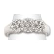 14K White Gold Diamond Ring - 1.00 Ct.