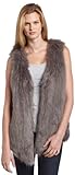 Kensie Womens Hairy Fur Vest