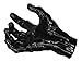 GuitarGrip RHGH-106R Male Standard Grip, Right-Handed, Black Metallic