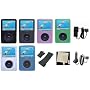 3n1 Combo - Premium Silicone Skin Case Cover Kit - Bundled with 12v Rapid Premium Car Charger and Home Travel Wall AC Adapter Charger - for Sansa Fuze 2gb 4gb 8gb