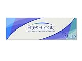 Fresh Look Color - One Day - 10er Box (Dioptrien: 0.00 / Radius: 8.60 / Durchmesser: 13.80 / Farbe: Blau)
