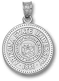 LogoArt Arizona State Sun Devils Sterling Silver Team Seal Pendant