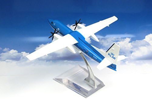 Airplane model die-cast / aircraft: KLM Dutch Airlines / Netherlands Fokker 50 / FK50