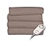 Sunbeam Heated Throw Blanket | Fleece, 3 Heat Settings, Mushroom - TRF8TS-R772-31A44
