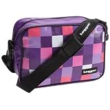 Tagger  Cube Retro Squares PURP Sac bandoulière mi