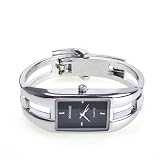 NEEWER® Alloy Case Bracelet Black Dial Modern Silver Fashion Women Quartz Watches