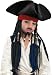 Kid's Jack Sparrow Costume Hat with Braids