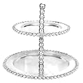 First Frost 2-Tier Beaded Server