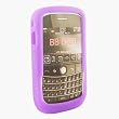 Light Purple Soft Silicone Gel Skin Cover Case for BLACKBERRY 8520 CURVE (T-MOBILE)