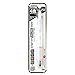 Zebra Clip-on multi 1000S Multifunctional Pen, 4 Color 0.7 mm Ballpoint and 0.5 mm Mechanical Pencil, White Barrel (B4SA3-W)